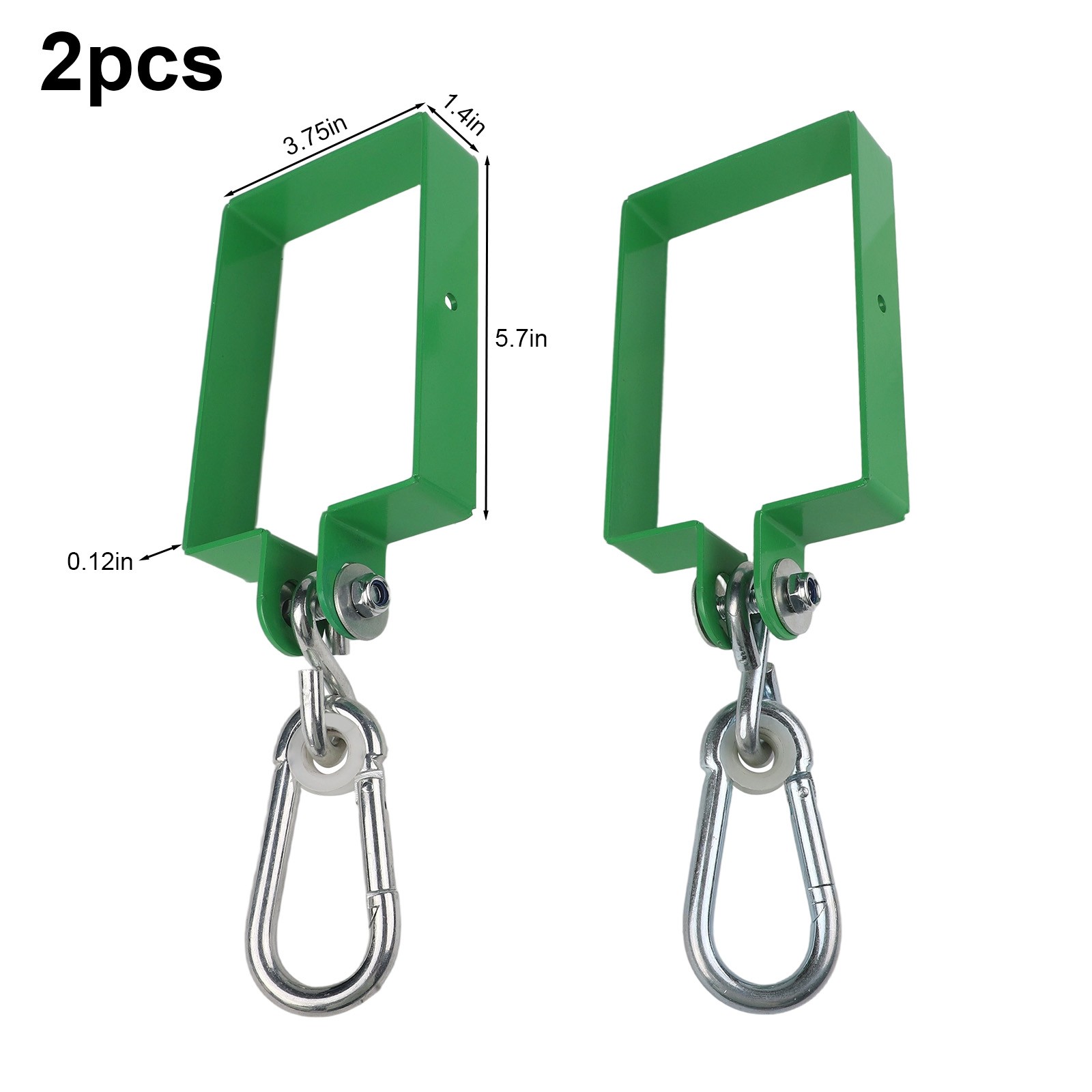 Heavy Metal Swing Set Accessories for Backyard Playtime Set of 2 or 4 Pieces - Picture 31 of 35