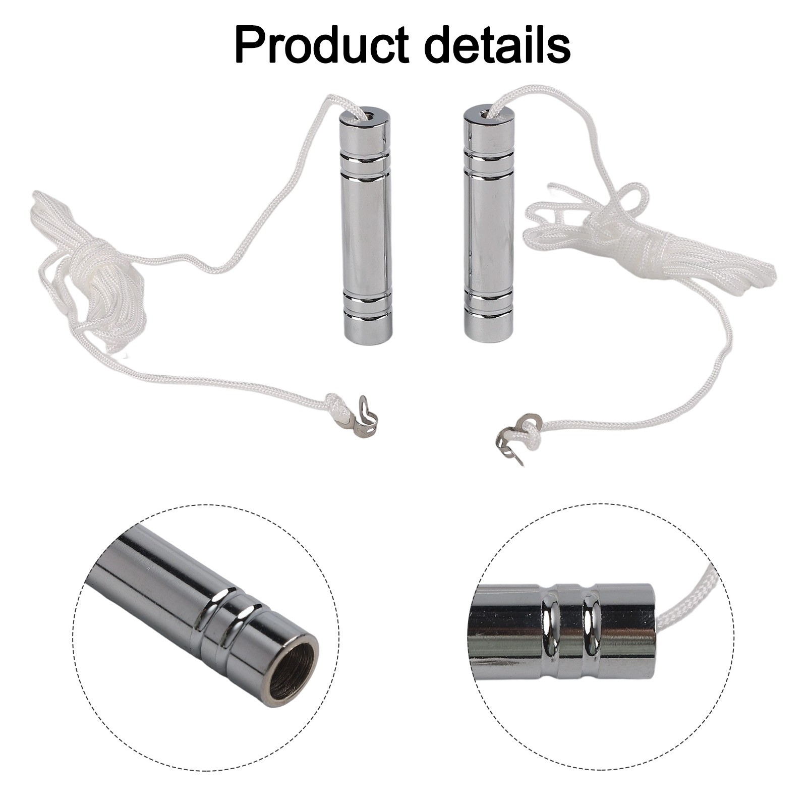Bathroom Light Fan Pull Handle Set with 150cm Adjustable Rope Connection - Photo 20/28