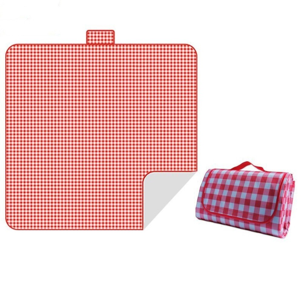 Waterproof For Outdoor Picnic Blanket with Handle for Convenient Carry and Use