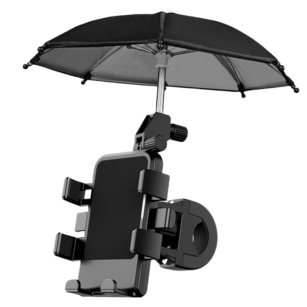 Support t��l��phone portable pour v��los avec parasol et angle de vision r��glab - Photo 14 sur 14