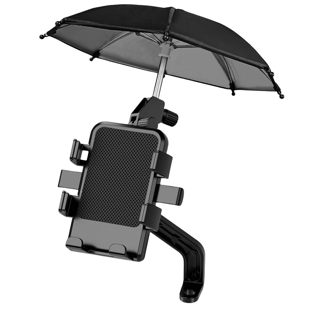 Support t��l��phone portable pour v��los avec parasol et angle de vision r��glab - Photo 13 sur 14