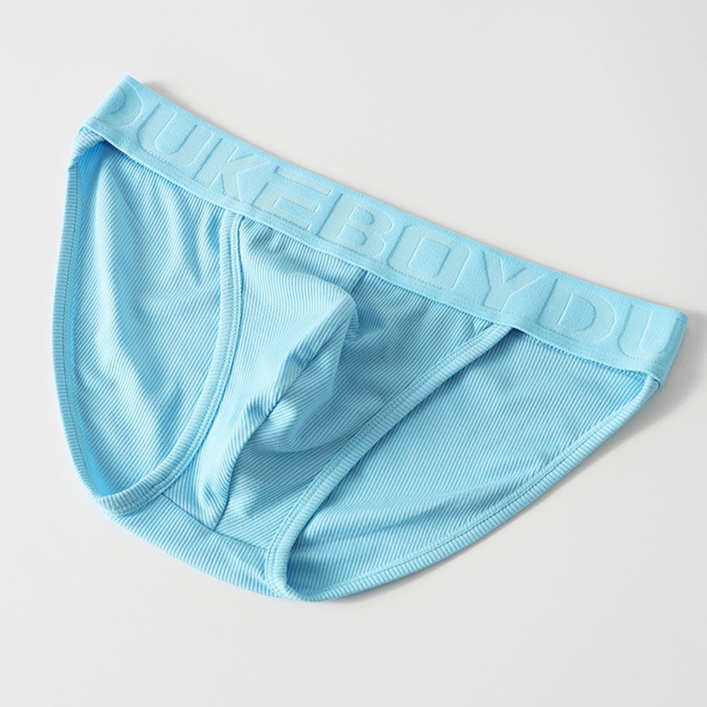 Slip homme côtelé confortable taille moyenne sous vêtement avec vente en gros pochette pour