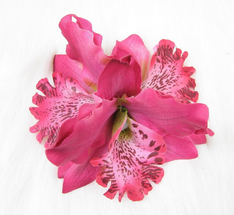 Blume Haarteile Party Haarspangen buntes vente en gros Haardesign kompakter Haarschmuck