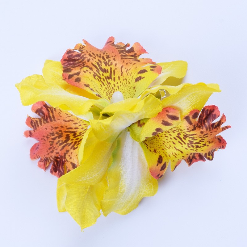 Blume Haarteile Party Haarspangen buntes vente en gros Haardesign kompakter Haarschmuck
