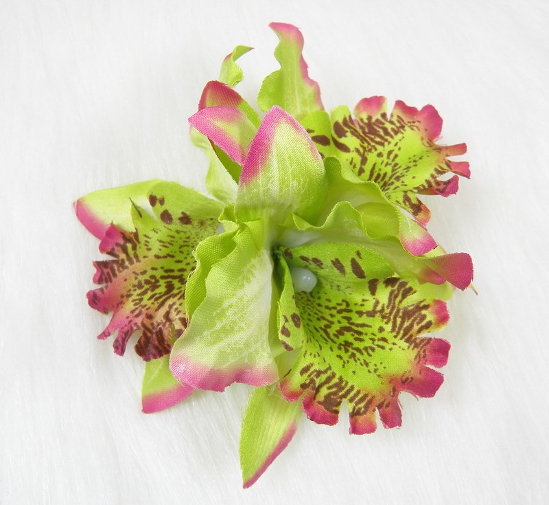 Blume Haarteile Party Haarspangen buntes Haardesign kompakter soldes Haarschmuck