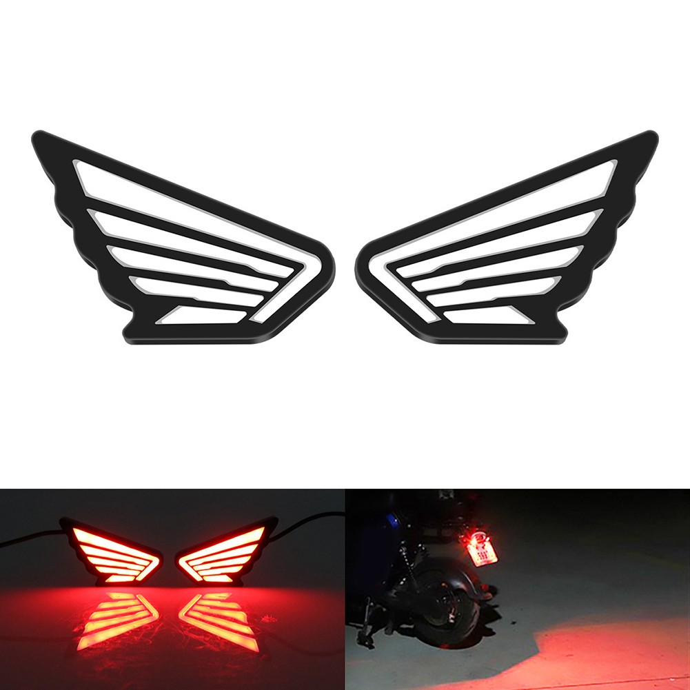 High Brightness Angel Wing LED Lights for Motorcycles and Electric Tricycles - Picture 16 of 18