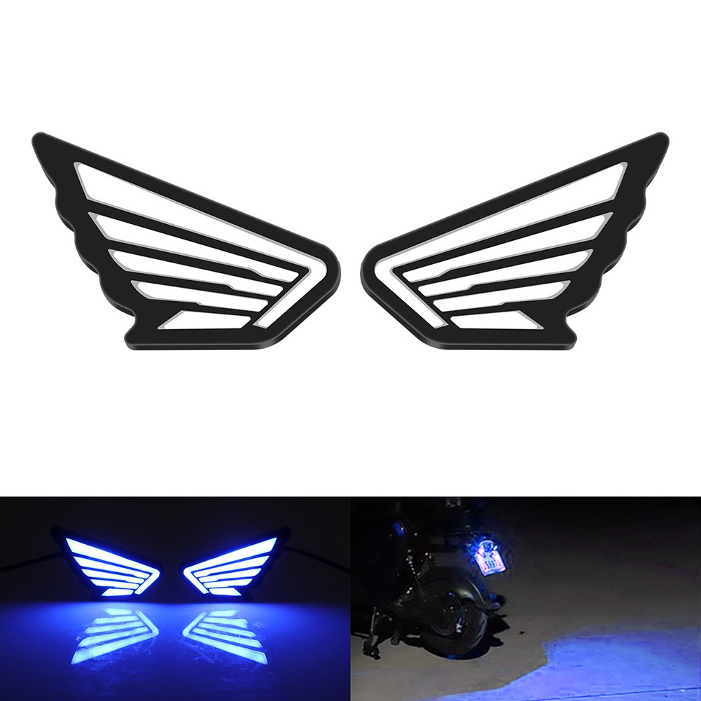 High Brightness Angel Wing LED Lights for Motorcycles and Electric Tricycles - Picture 13 of 18