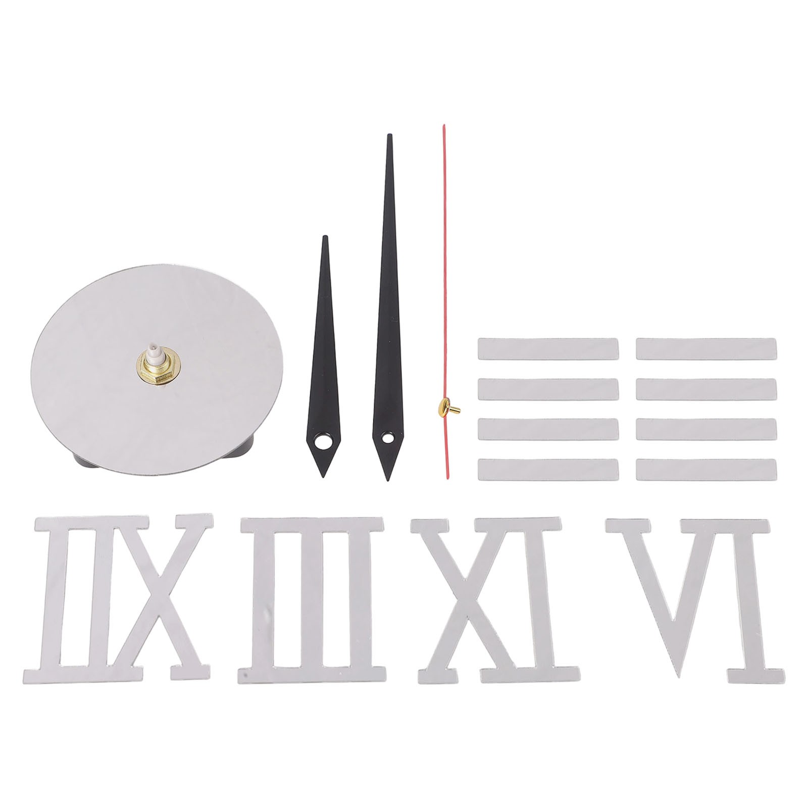 Silent Acrylic Wall Clock DIY Luminous Design Easy Installation for Any Room