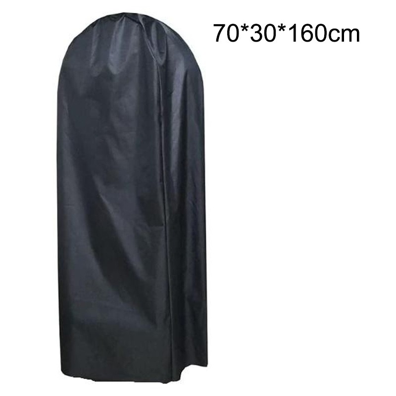 Cubierta antipolvo ventilador exterior negra 210D para tamaños 60x28x155cm 70x30x160cm 73x35x160cm - Imagen 15 de 18