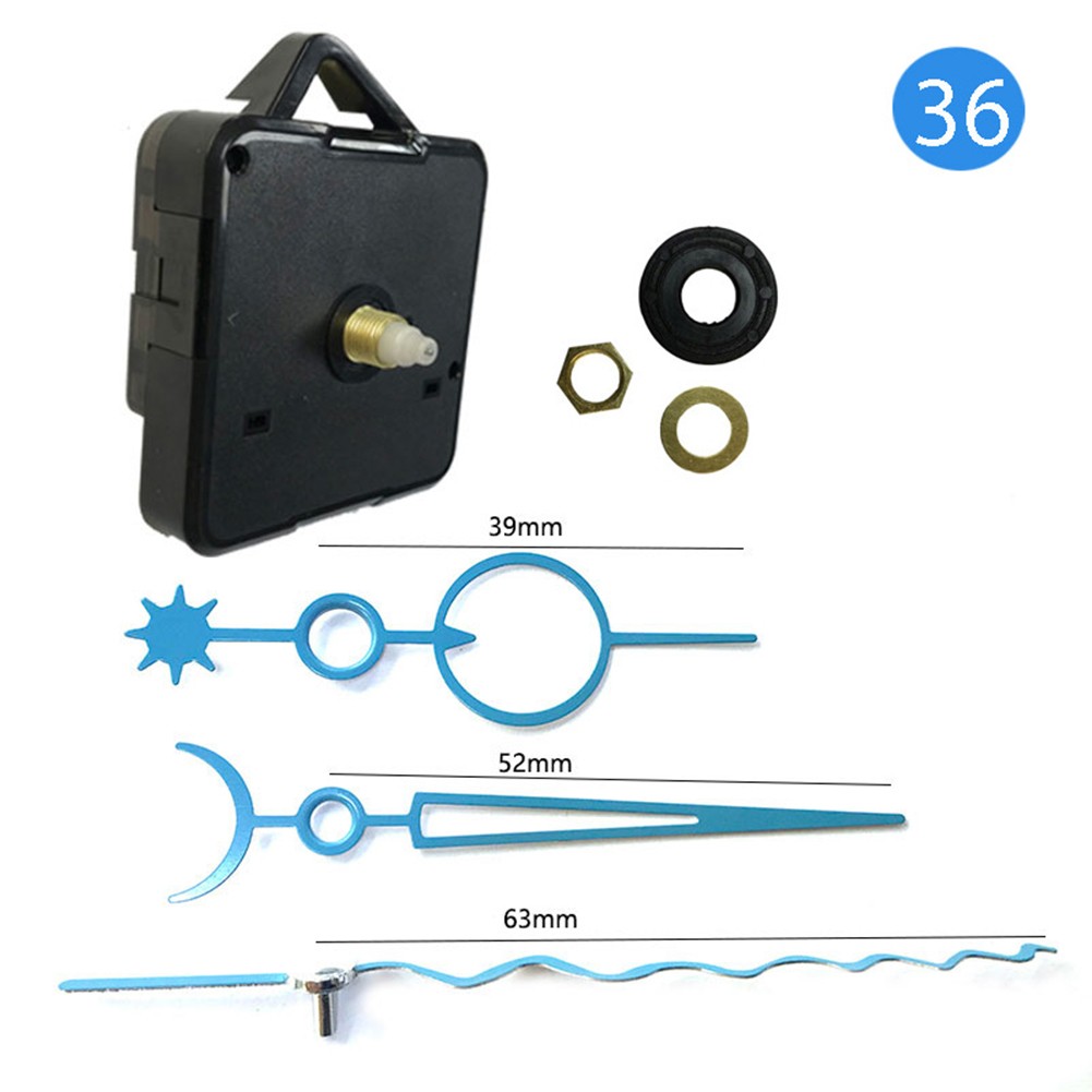 DIY Clock Movement with 16mm Shaft Length Suitable for Various Projects