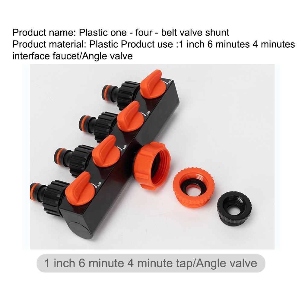 Robinet Quatre Voies Compatible Connecteur Rapide pour une Distribution acheter dEau Ef