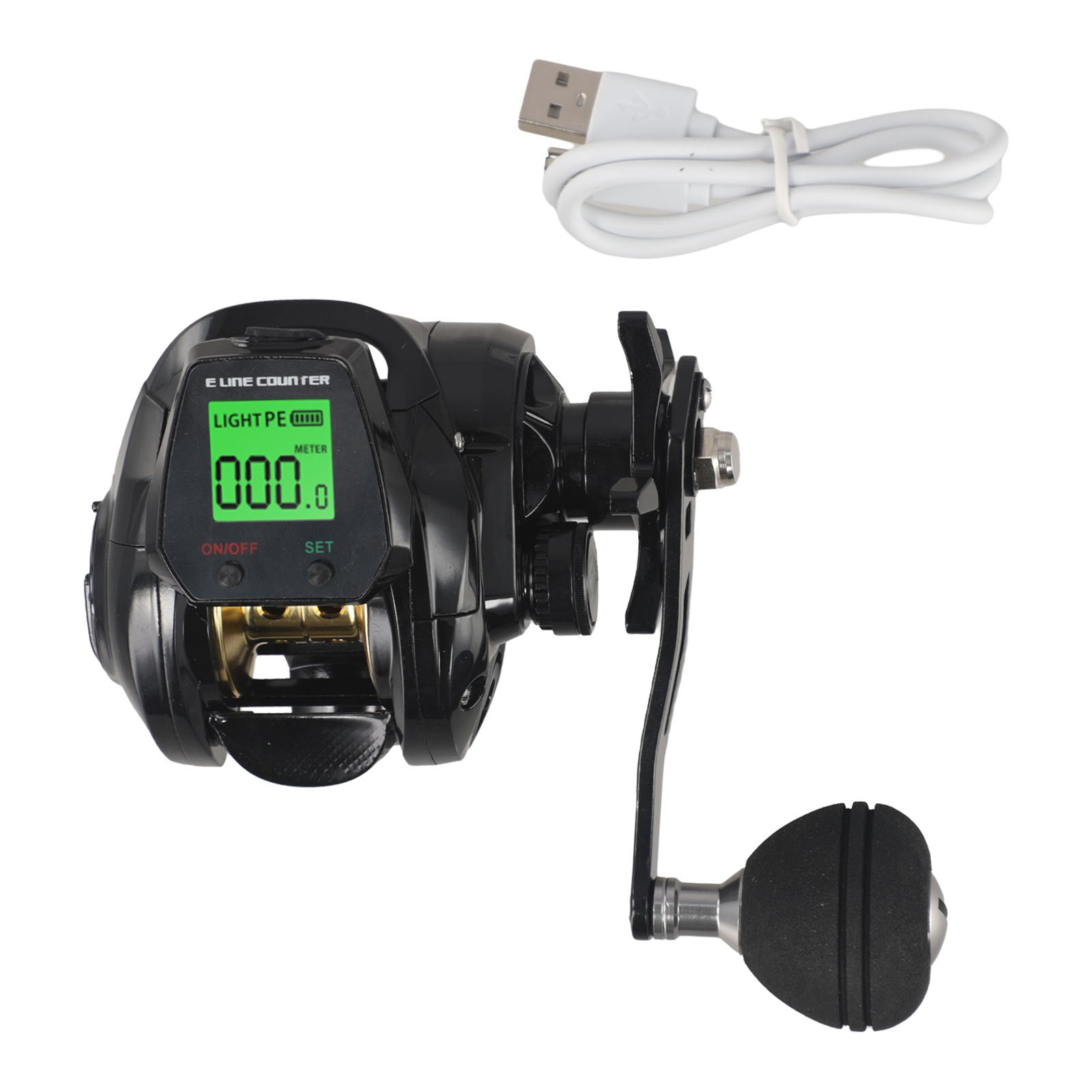 Digital Fish Bite Alarm Baitcasting Reel For Enhanced Fishin