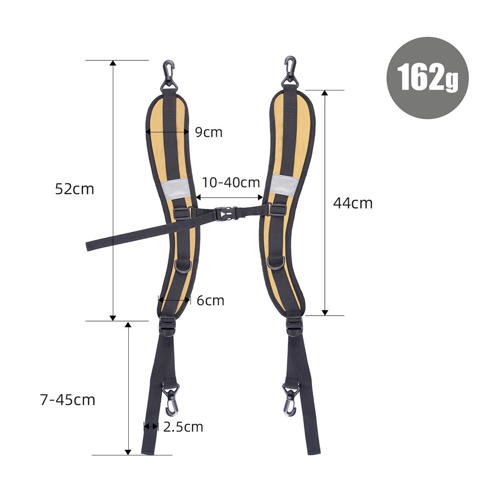 Adjustable Backpack Strap Adjustable Length Outdoor Activities For School Bag