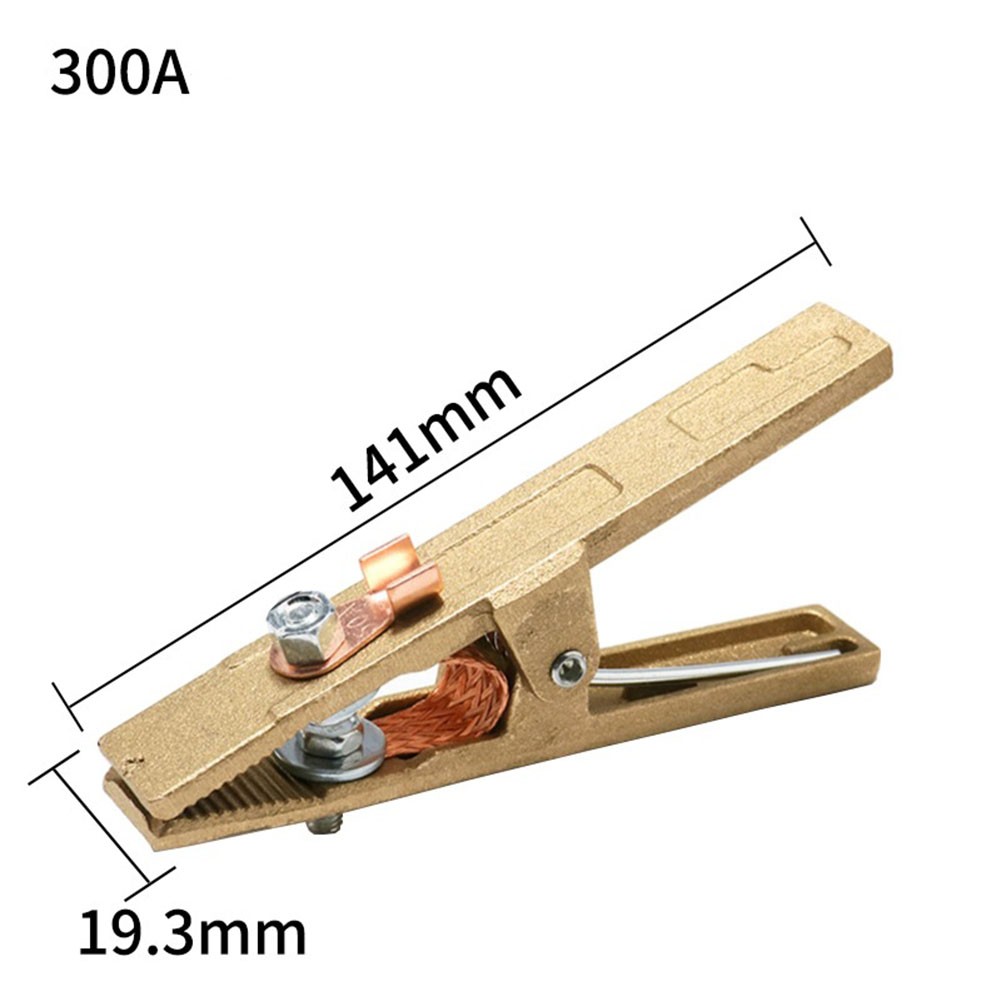 Fácil de usar tierra de latón en forma de una para abrazadera de soldadura para uso 260A 300A 500A - Imagen 12 de 13