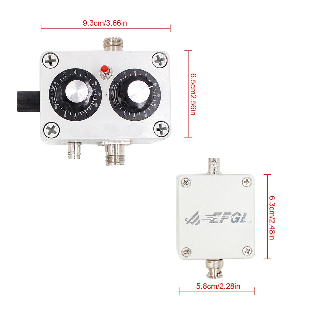 HF Antenna 20W Power Output High Frequency Reception Impedance Matching - Afbeelding 11 van 11
