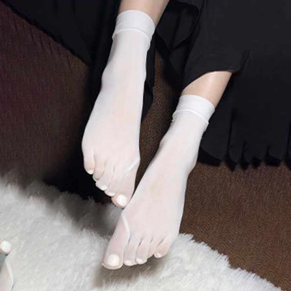 Silky Socks Nylon Socks All Seasons Average Size Elastic Fabric Microelasticity - Picture 14 of 19