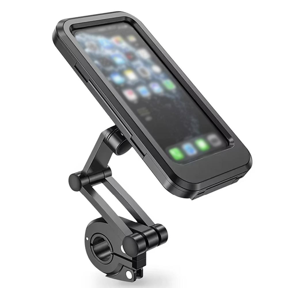 Adjustable Waterproof Motorcycle Phone Mount Secure Holder for 7 Inch Devices - Picture 8 of 10