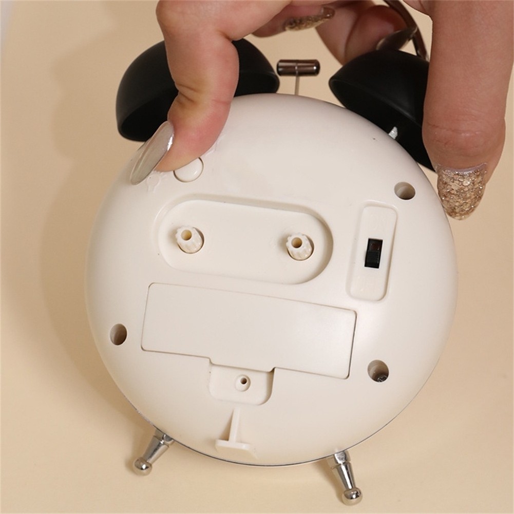 Classic Twin Bell Alarm Clock with Night Light for User Friendly Experience