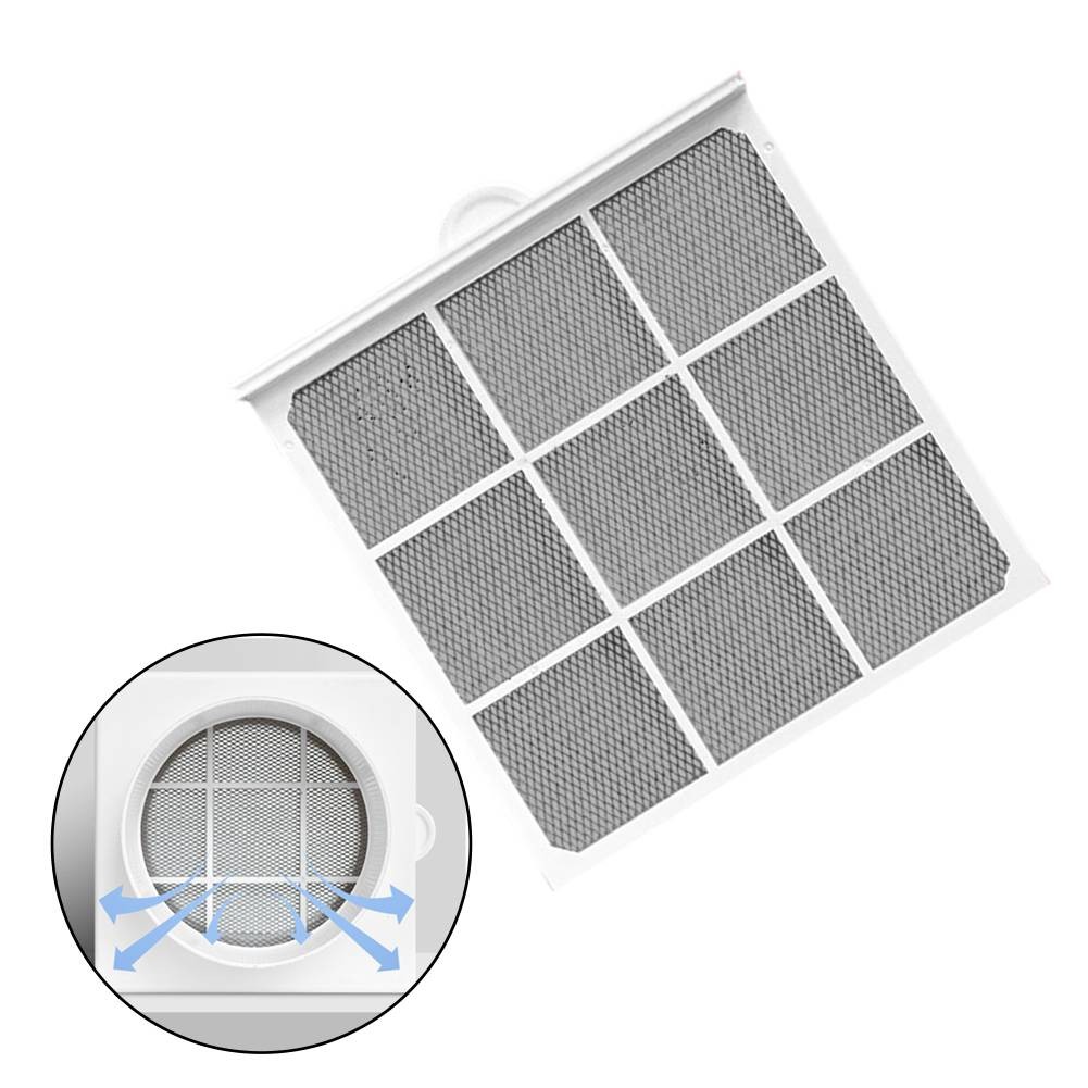 Reusable and Washable Air Filter for PVC PE Pipe Systems 110mm 160mm Sizes