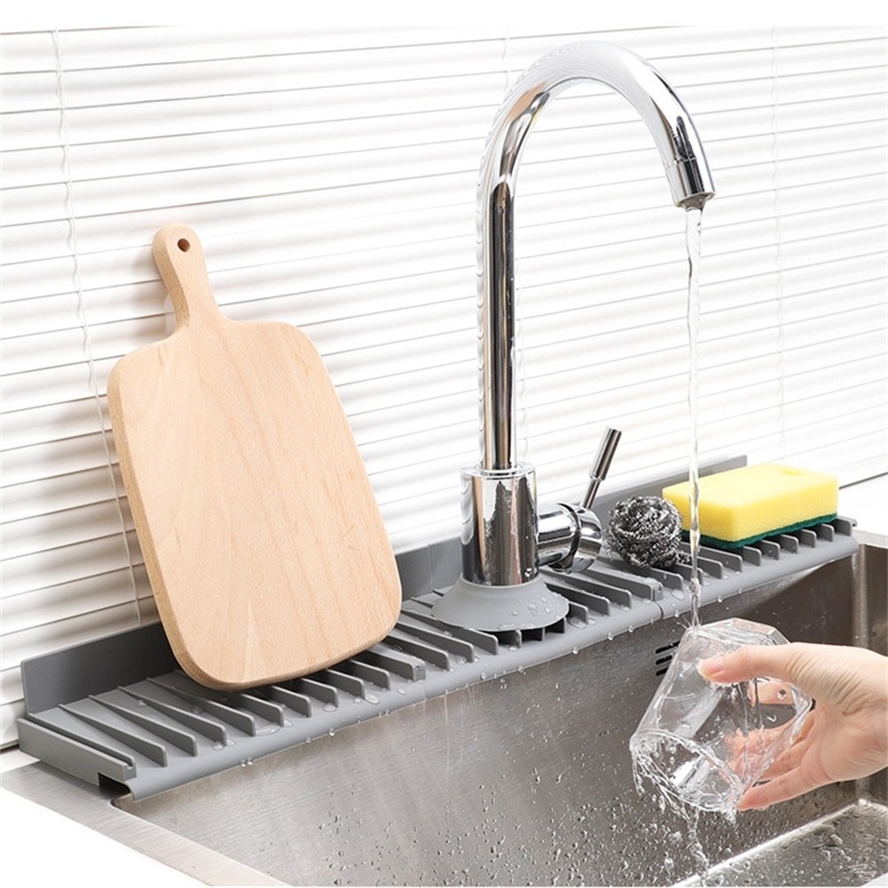 Adjustable Mats Draining Pad Bathroom Accessories Easy To Clean Bathroom Use