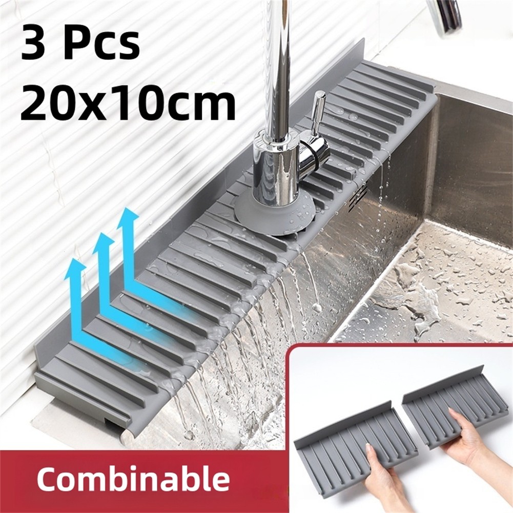 Adjustable Mats Draining Pad Bathroom Accessories Easy To Clean Bathroom Use