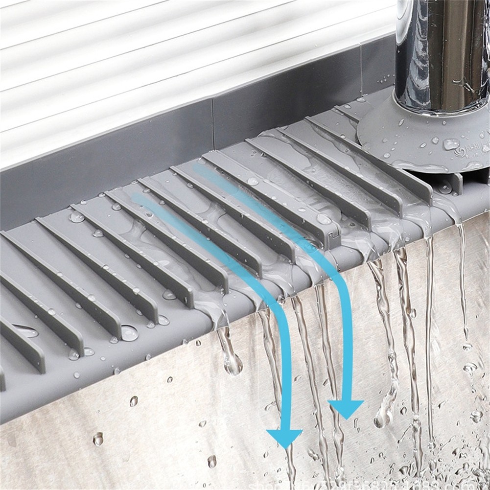Adjustable Mats Draining Pad Bathroom Accessories Easy To Clean Bathroom Use