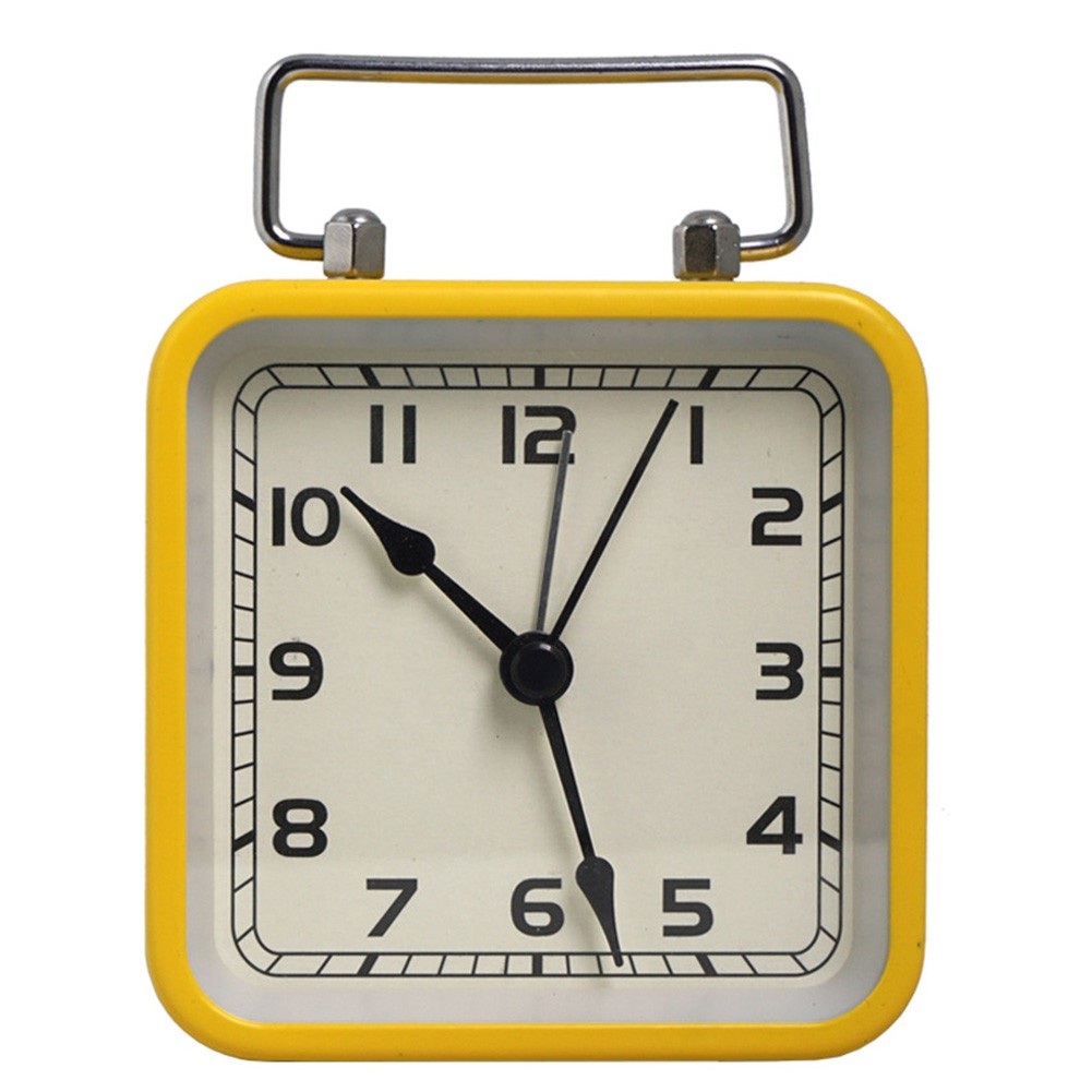 Reloj de cuarzo luminoso cronometraje preciso diseño elegante reloj de mesita de noche - Imagen 22 de 25