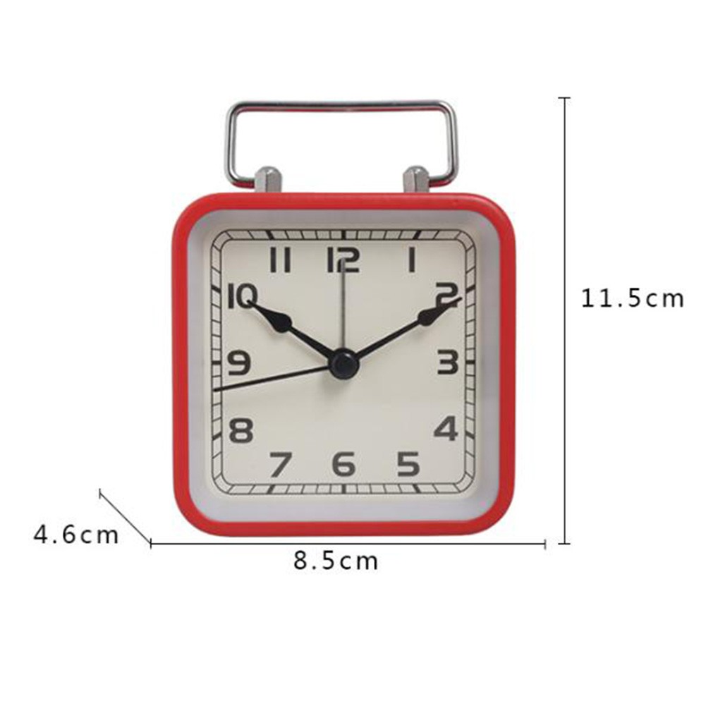 Reloj de cuarzo luminoso cronometraje preciso diseño elegante reloj de mesita de noche - Imagen 18 de 25