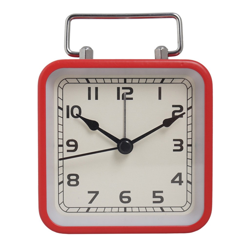 Reloj de cuarzo luminoso cronometraje preciso diseño elegante reloj de mesita de noche - Imagen 17 de 25