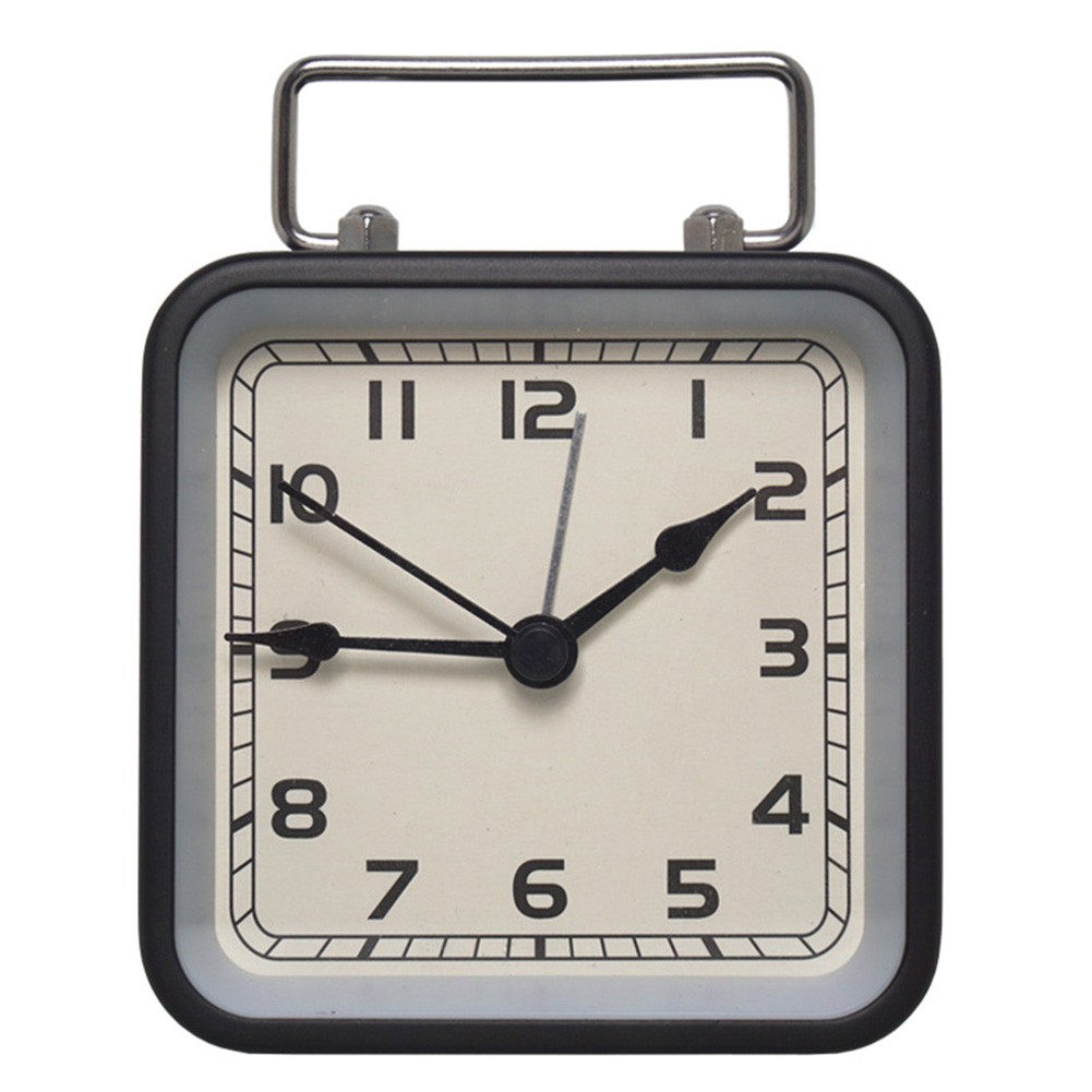 Reloj de cuarzo luminoso cronometraje preciso diseño elegante reloj de mesita de noche - Imagen 13 de 25