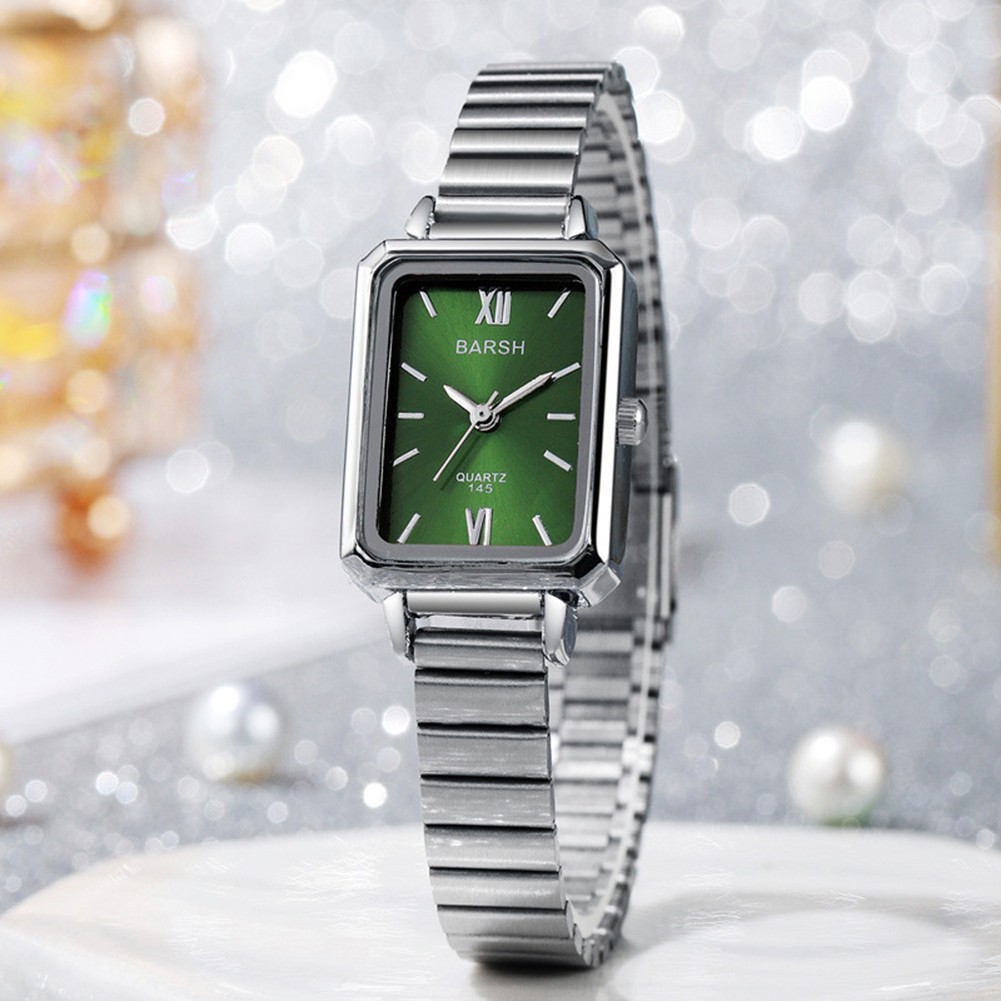 Fashionable Square Quartz Watch with Reliable Movement for All Occasions - Picture 8 of 8