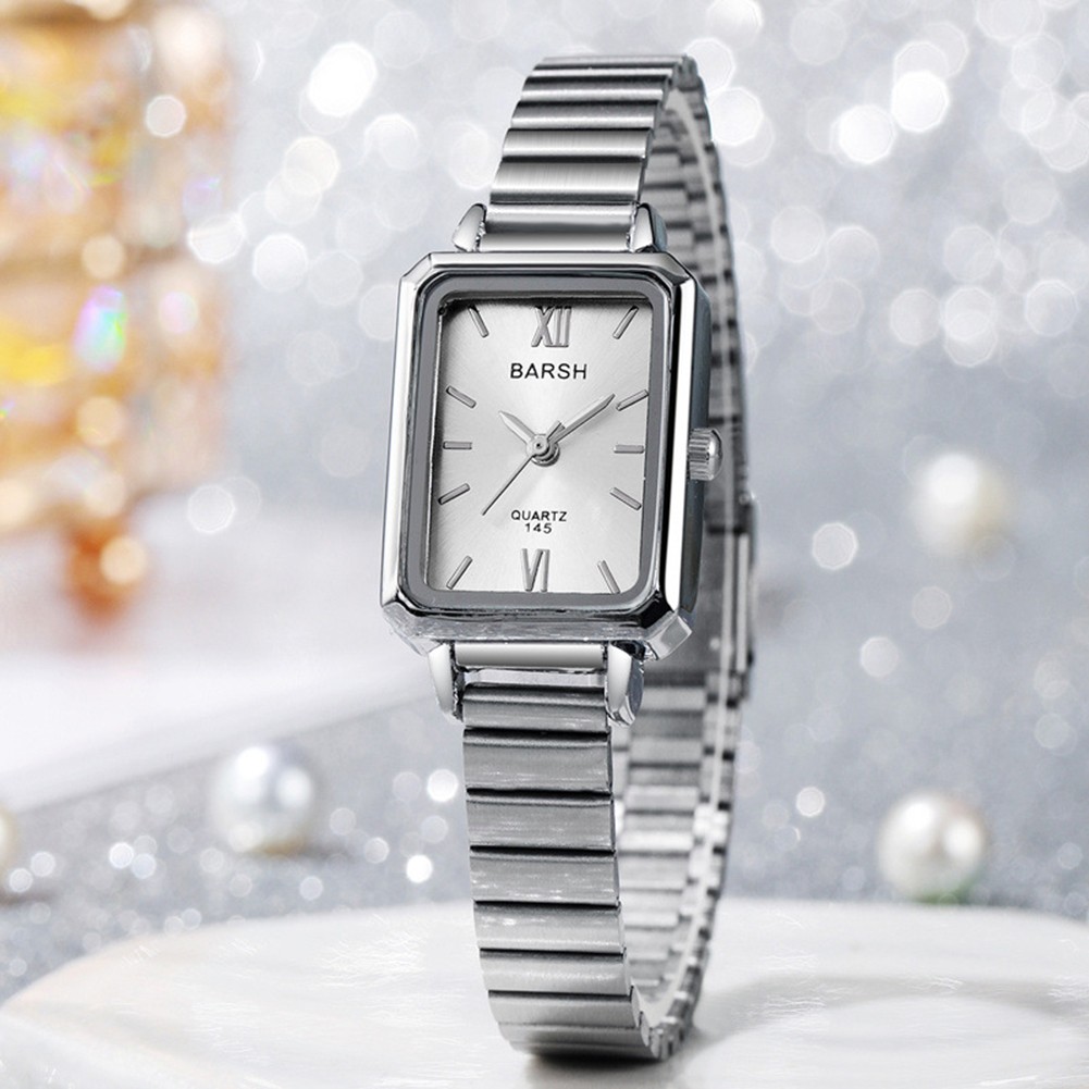Fashionable Square Quartz Watch with Reliable Movement for All Occasions - Picture 5 of 8