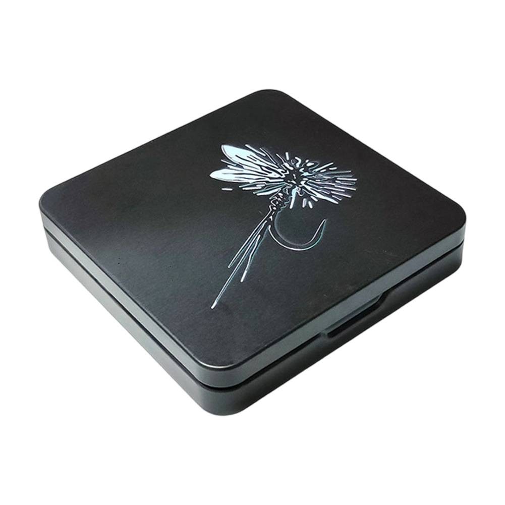 Fly Fishing Box officiel Portable Fly Box Double Lining Design Fishing Tackle Box
