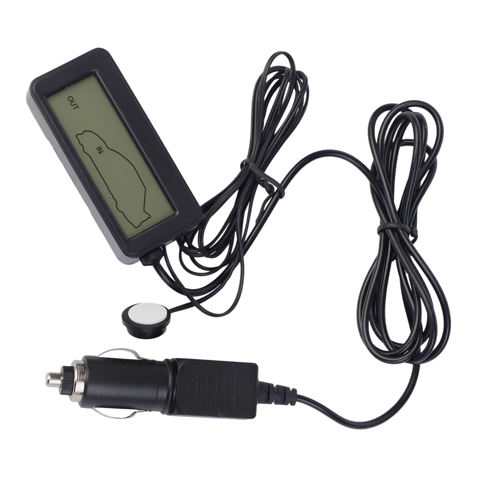 Gauge Meter Car Interior Digital LCD Gauge Meter LCD Display Temperature - Picture 9 of 36