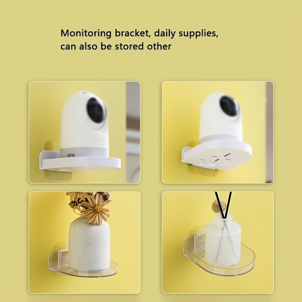 Easy Install Non Drilling Wall Mount for Security Cameras and Monitors