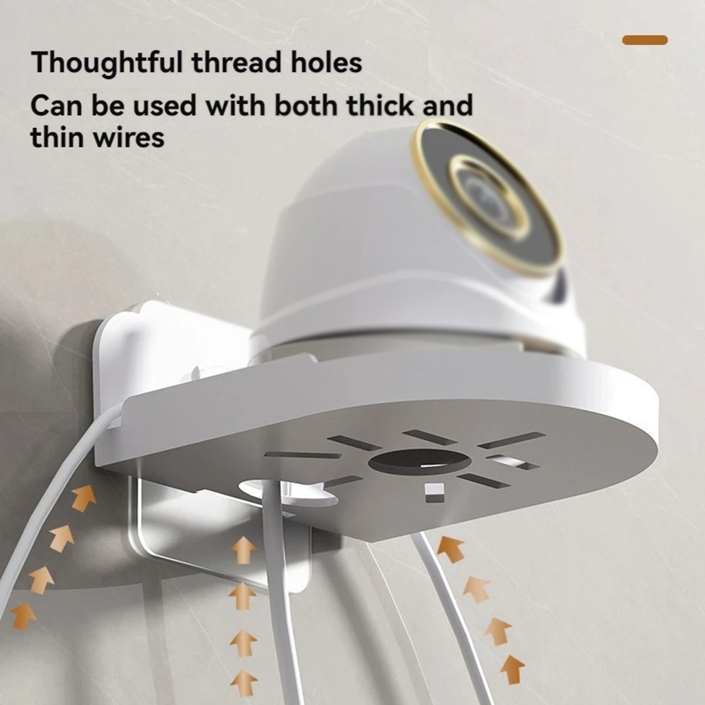 Easy Install Non Drilling Wall Mount for Security Cameras and Monitors