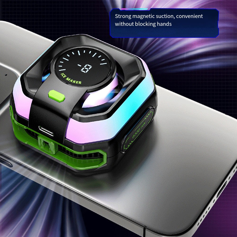 RGB Beleuchtung Handy Heizkörper mit intelligenter Temperaturanzeige - Zdjęcie 10 z 12