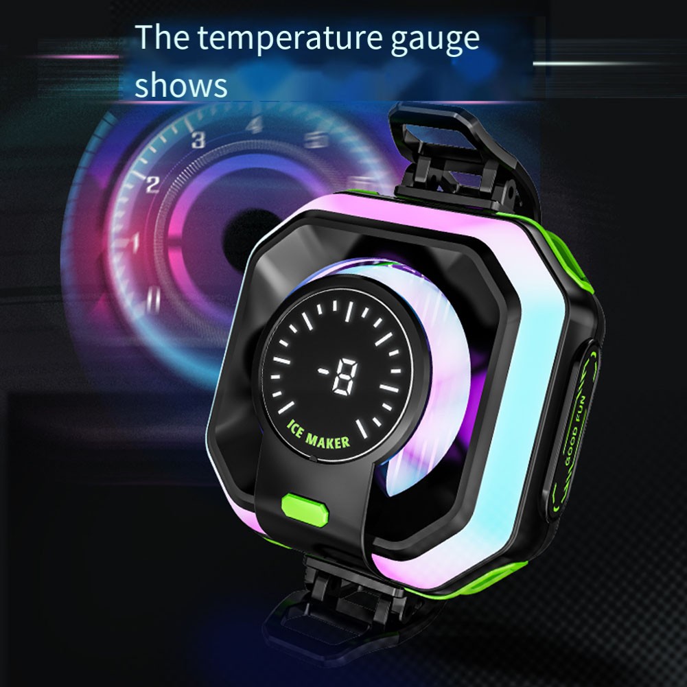 RGB Beleuchtung Handy Heizkörper mit intelligenter Temperaturanzeige - Zdjęcie 7 z 12
