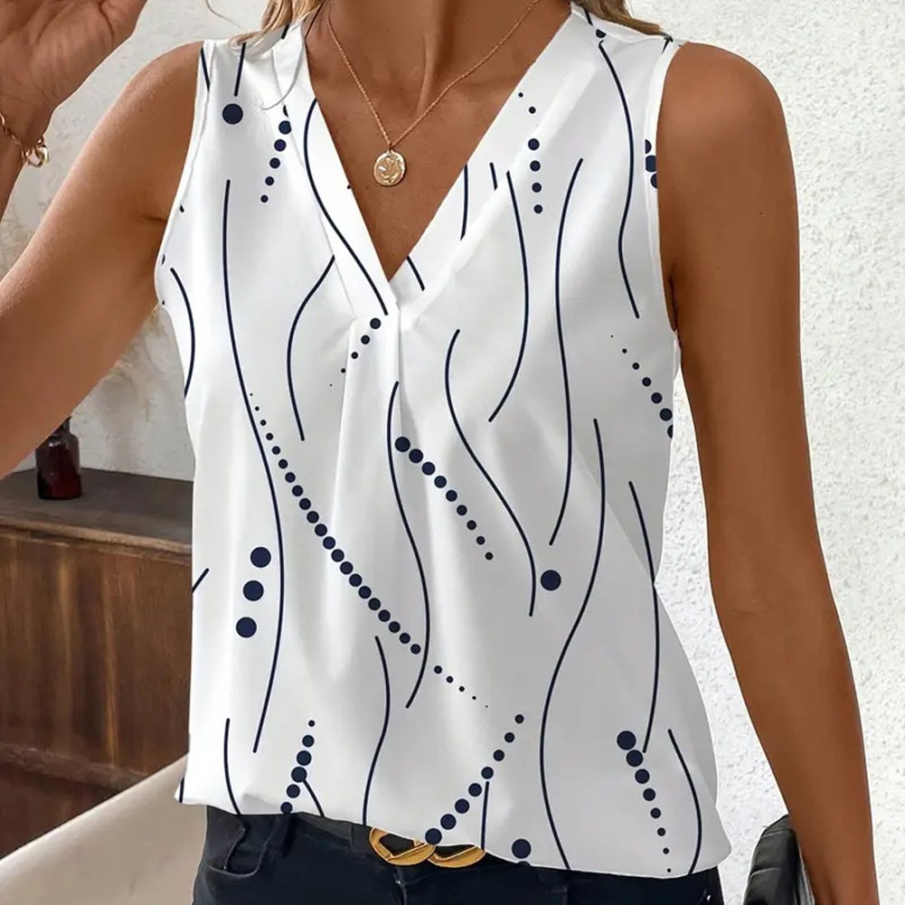 Stylish and Casual V Neck Vest for Women Ideal for Spring/Summer Outings - Picture 21 of 72