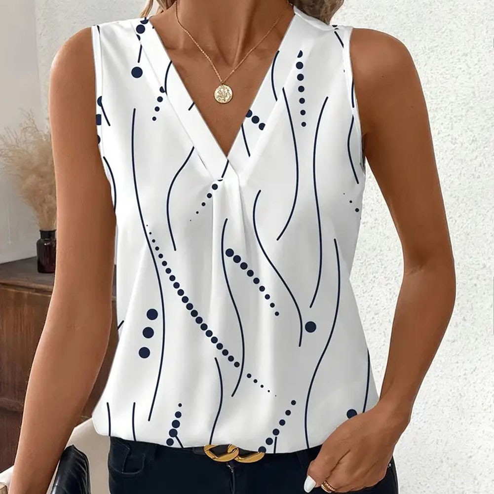 Stylish and Casual V Neck Vest for Women Ideal for Spring/Summer Outings - Picture 13 of 72