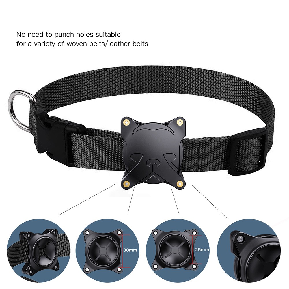 ABS Schutzhülle für AirTag Wasserdicht Hundehalsband Halter für den tägliche - Zdjęcie 5 z 14