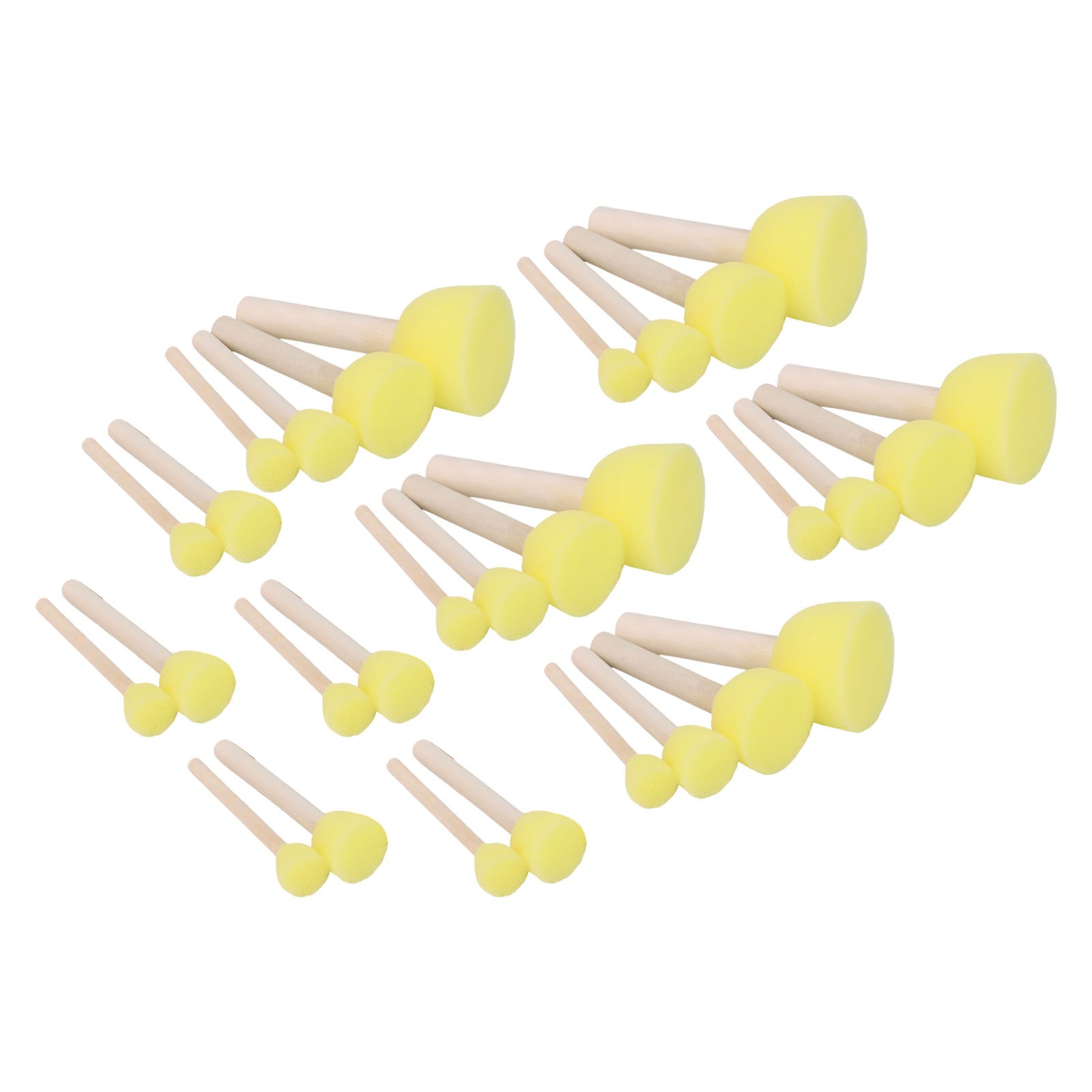 Enhance Skills with Round Sponge Brushes for Kids’ Artistic Expression
