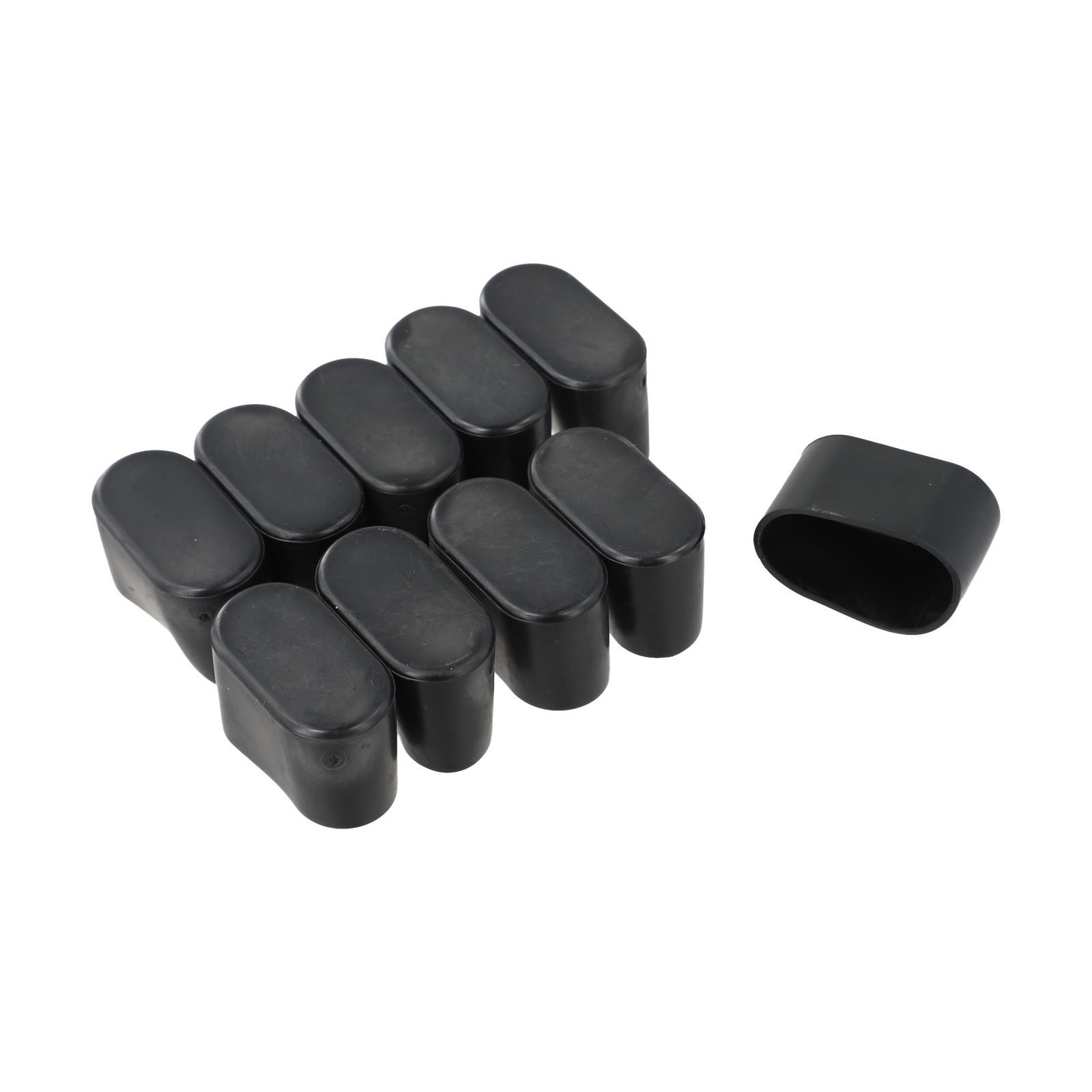 Nuevo Práctico Tapa de Pata de Silla Cubiertas Ovaladas Pies de Mesa Muebles PVC Patio - Imagen 29 de 79