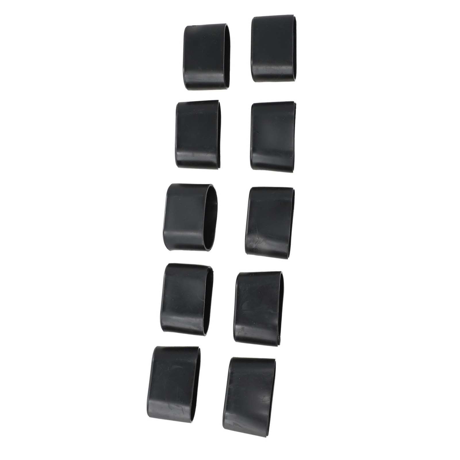 Nuevo Práctico Tapa de Pata de Silla Cubiertas Ovaladas Pies de Mesa Muebles PVC Patio - Imagen 28 de 79
