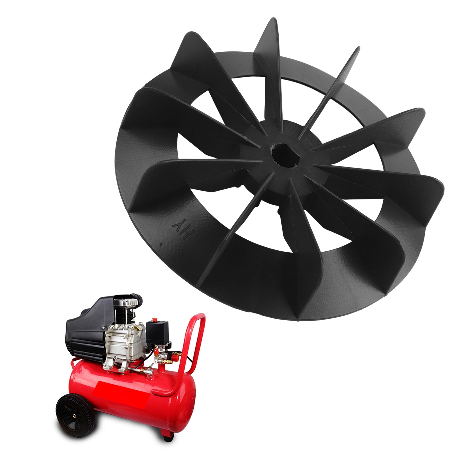 Hoja de ventilador de plástico resistente y compresor de aire - Imagen 32 de 45