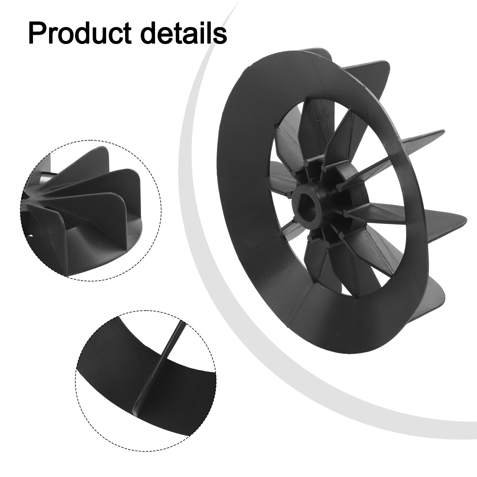 Ersatz Lüfterblatt für Direct On Line Motor geeignet für Luftkompressor - Bild 30 von 44