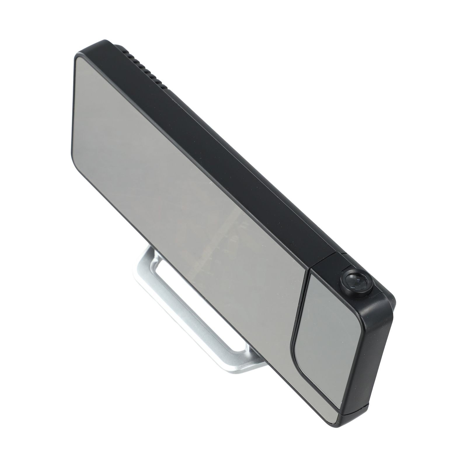 Temperature Sensing Electronic Clock Adjustable Angle Clear Time Display