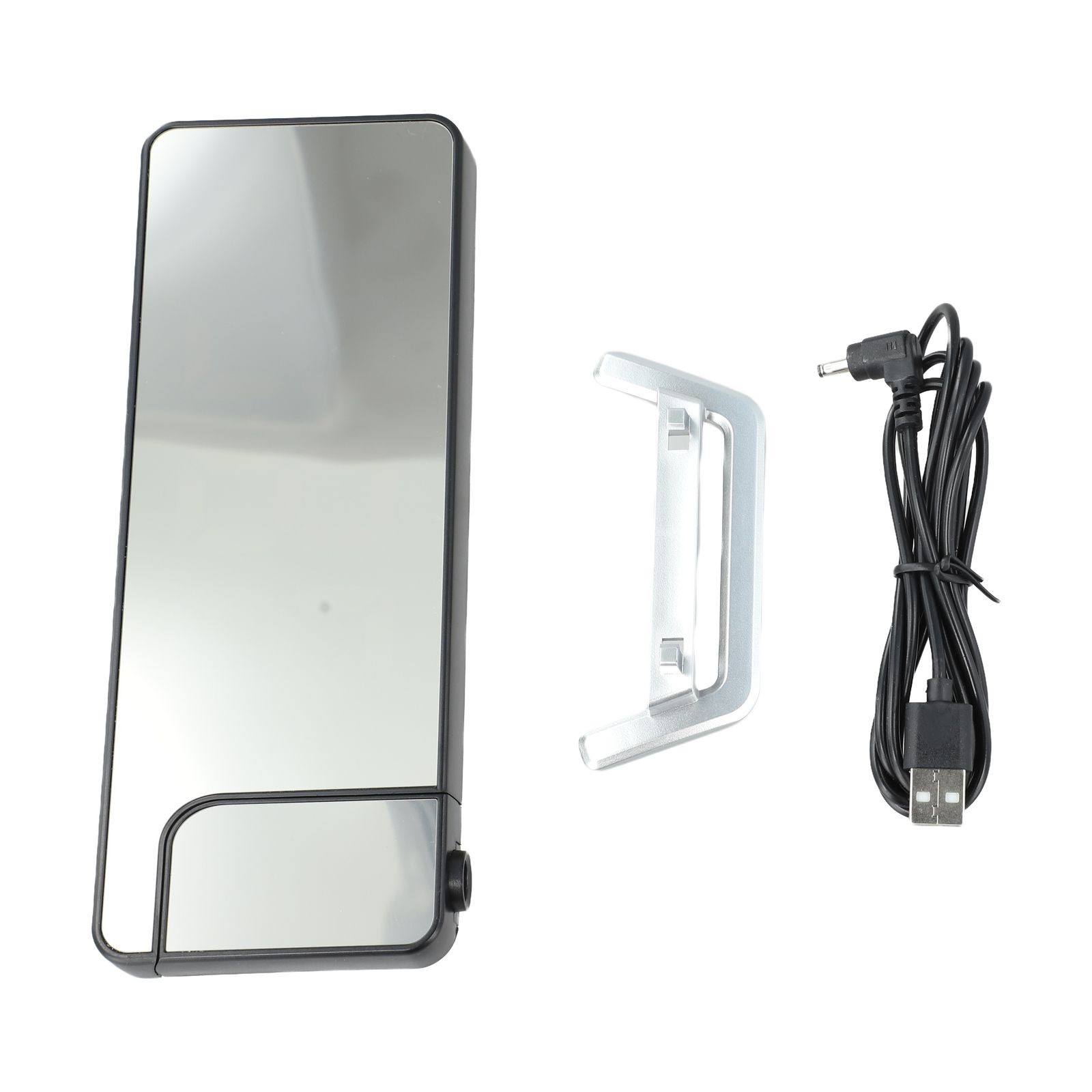 Temperature Sensing Electronic Clock Adjustable Angle Clear Time Display