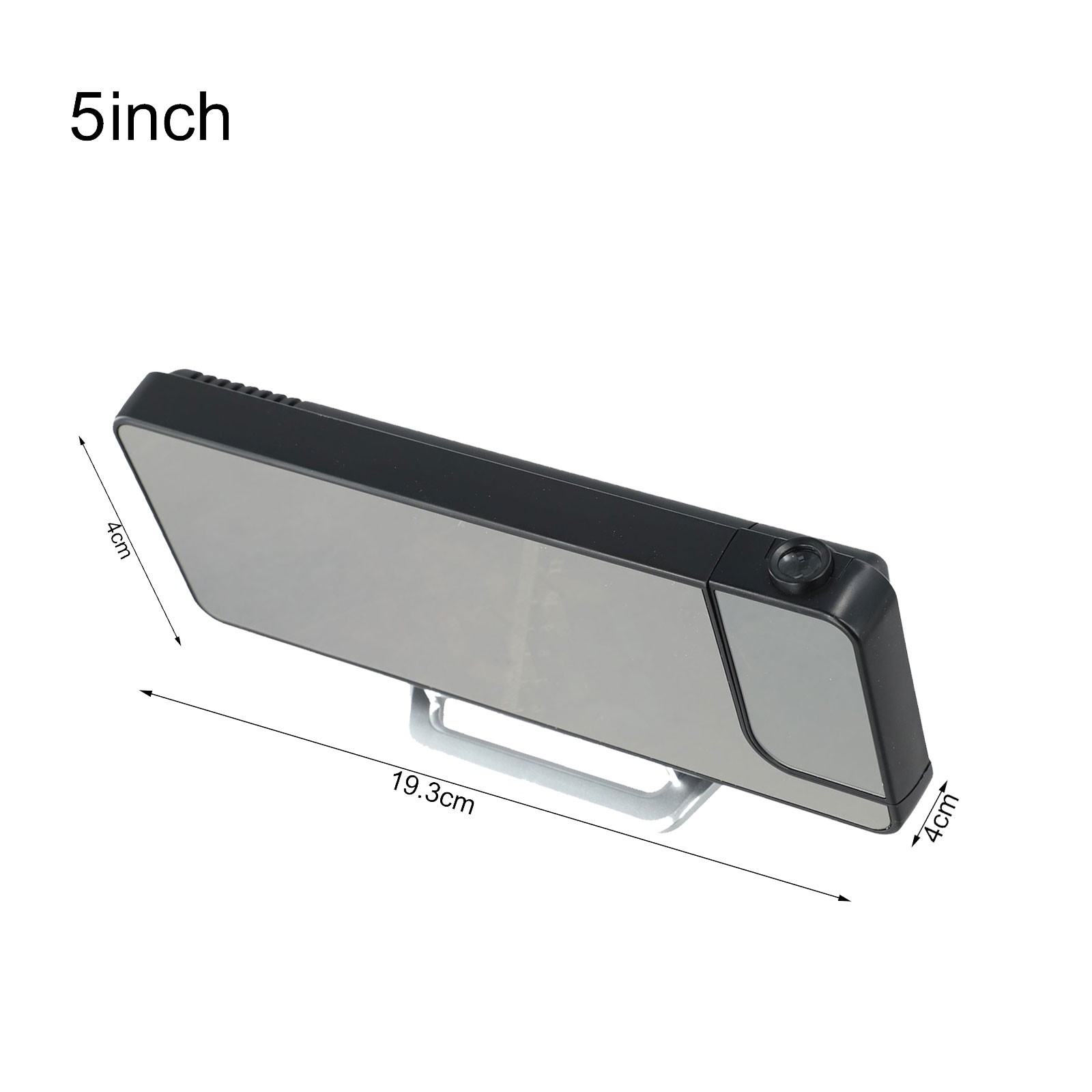 Temperature Sensing Electronic Clock Adjustable Angle Clear Time Display