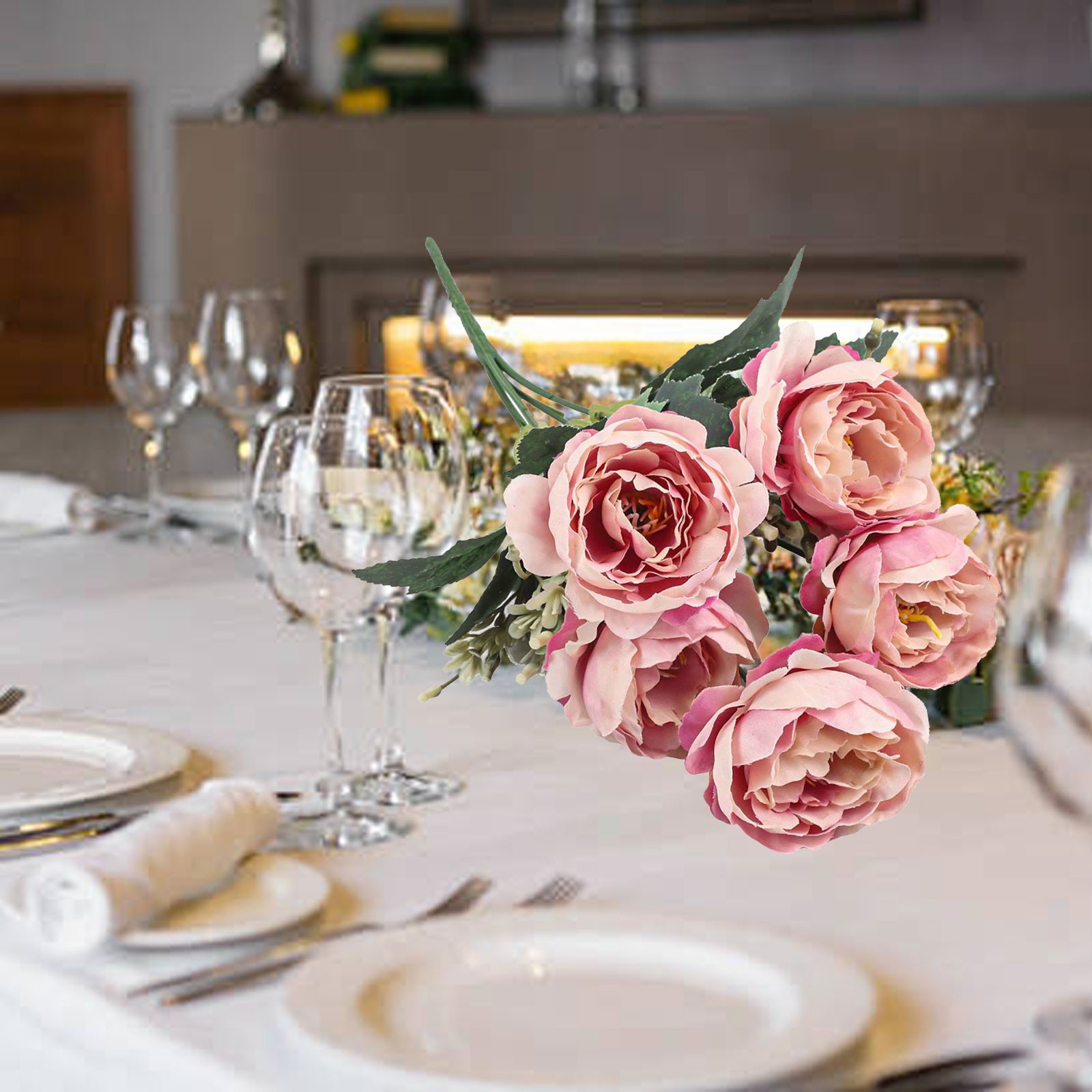 Trattamento speciale abbellire varietà composizioni floreali decorazione matrimonio - Foto 25 di 36